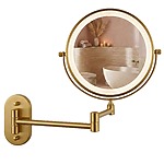 Zrkadlo LED Glow Old Gold – Obrázok 2