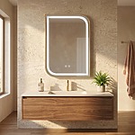 Zrkadlo LED ZONE 80X60  GOLD BRUSH
