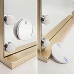 Zrkadlo LED HOLLYWOOD L.Gold – Obrázok 7