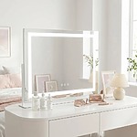 Zrkadlo LED STUDIO White 58x45 – Obrázok 5