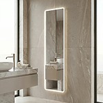 Zrkadlo LED 150x50cm MOL-SQ – Obrázok 7