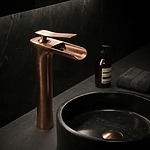 Umývadlová batéria REA Laguna Brush Copper high – Obrázok 8