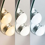Zrkadlo LED HOLLYWOOD L. Gold 50 cm – Obrázok 4