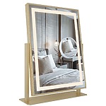 Zrkadlo LED LUMI L.Gold 30x40cm
