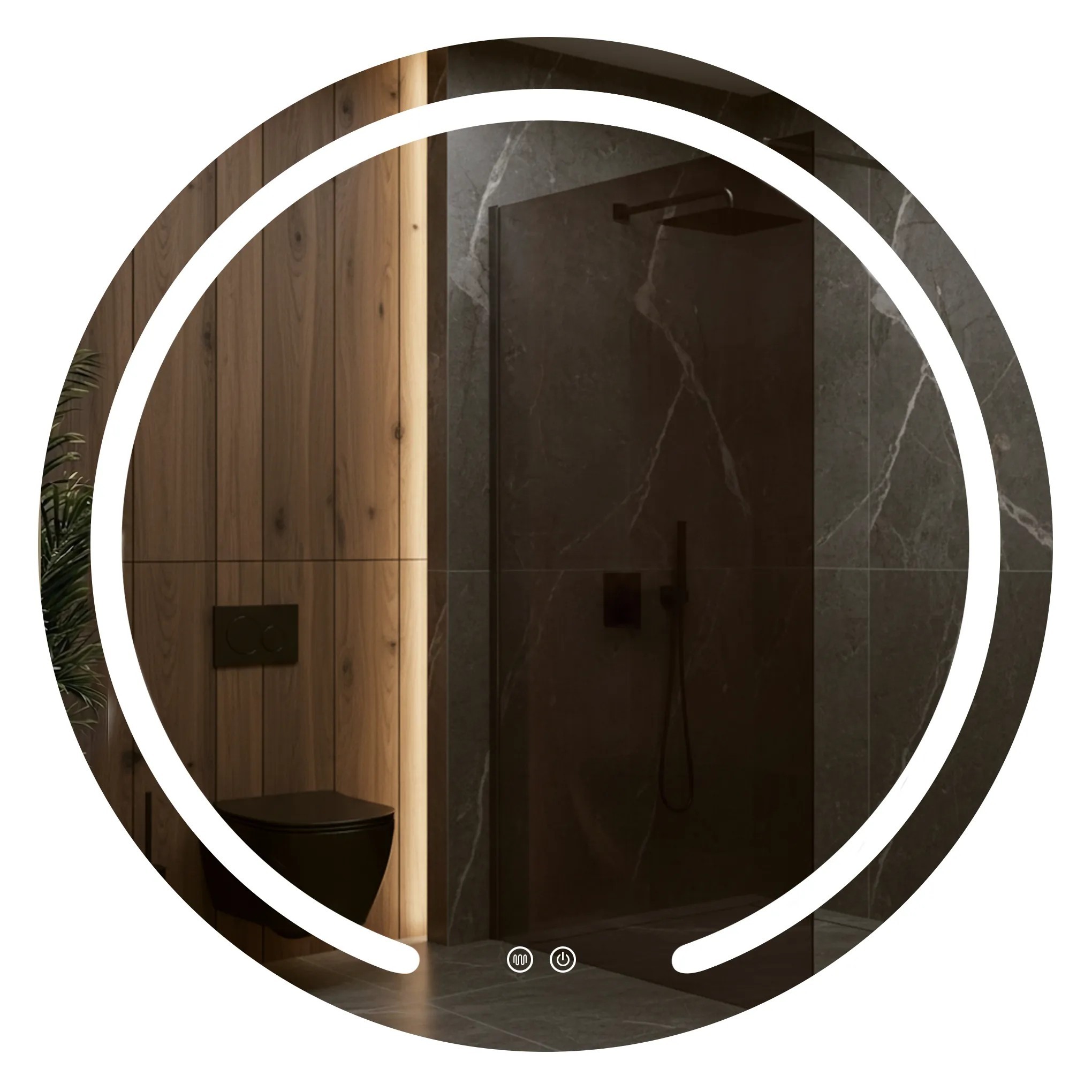 1 Zrkadlo LED 100cm Modern – Obrázok 1