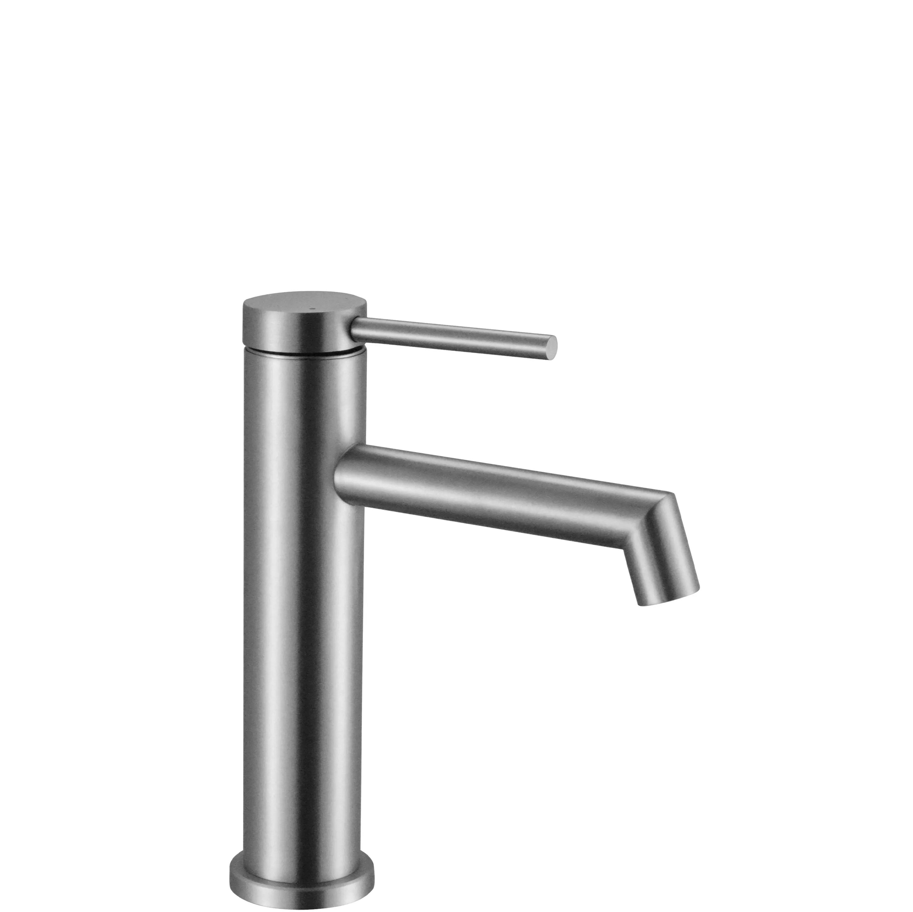 1 Umývadlová batéria REA Foss Nickel Brush Low – Obrázok 1