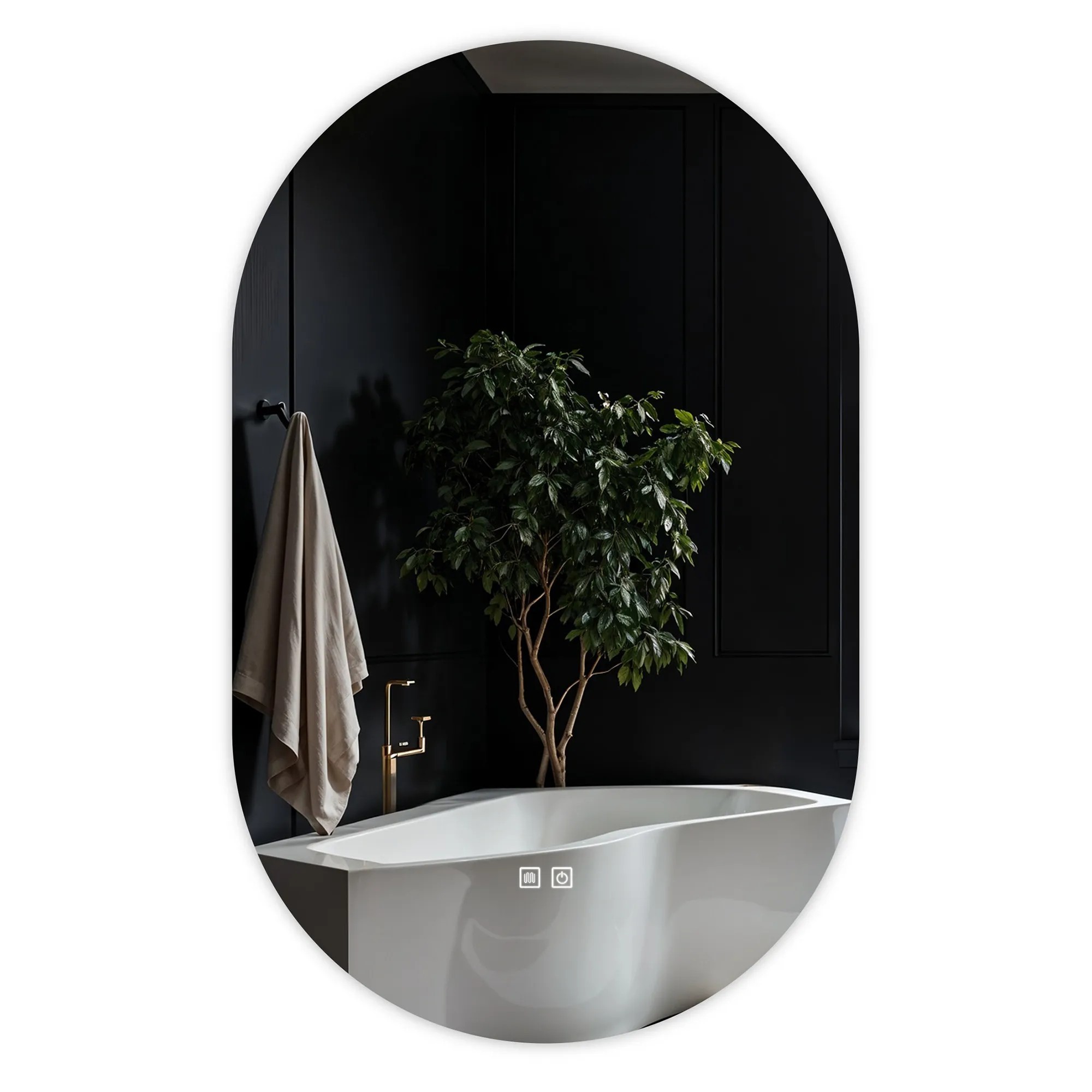 1 Zrkadlo LED 50x80cm S027 – Obrázok 1