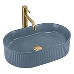 Umývadlo na dosku REA Vanda Blueberry  Matt