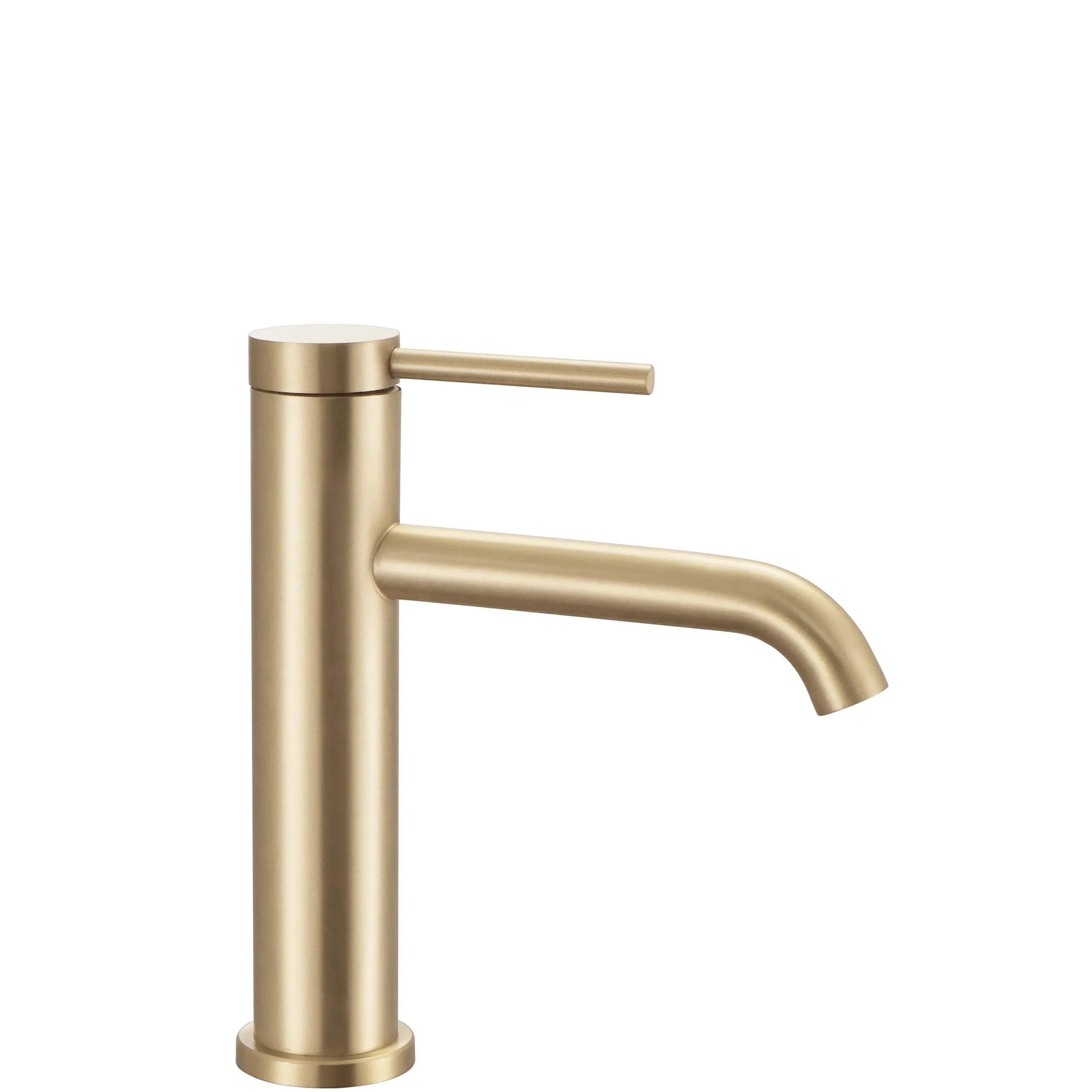 1 Umývadlová batéria REA CLIF GOLD BRUSH – Obrázok 1