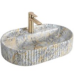Umývadlo na dosku REA Marcela 60 Ruststone