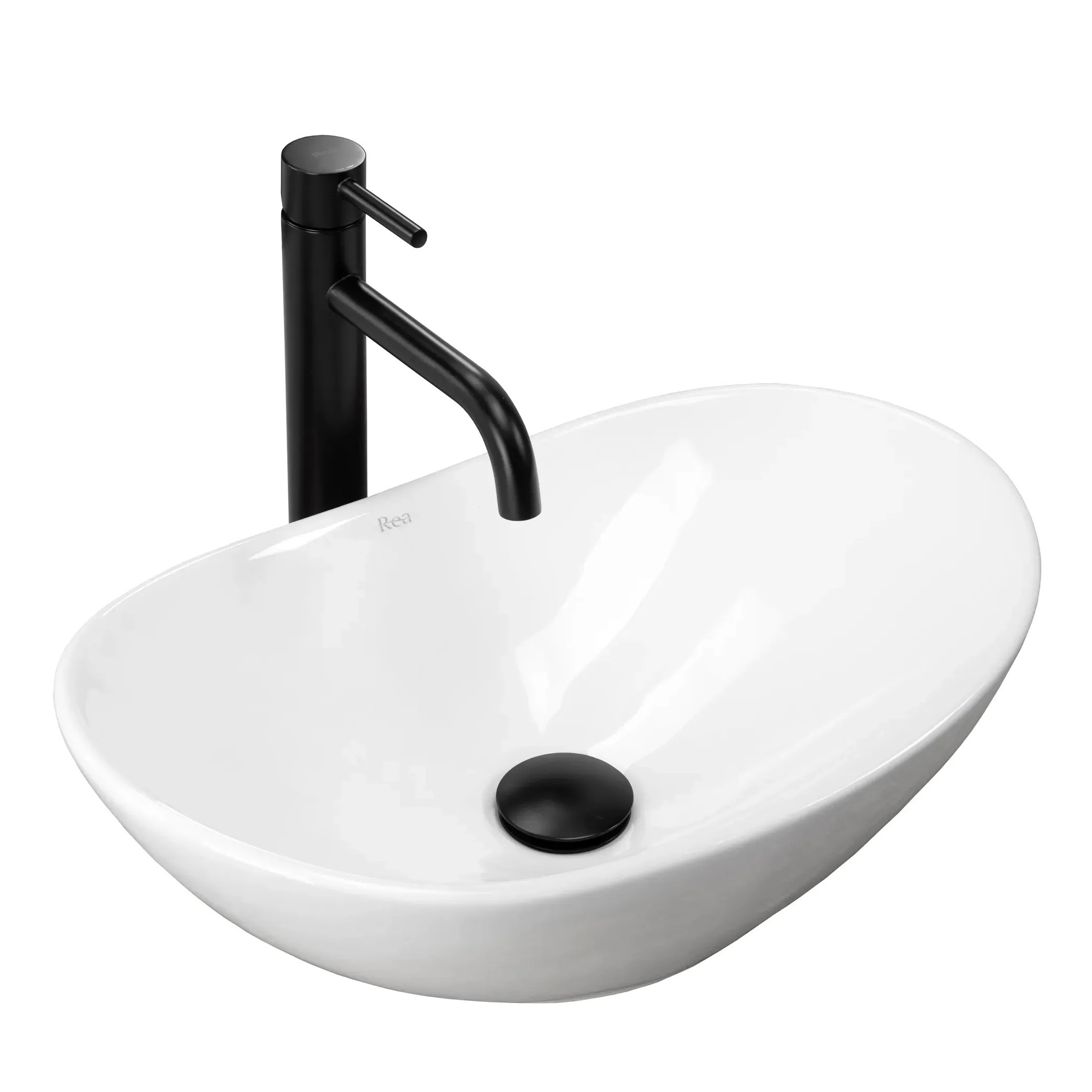 1 Umývadlo na dosku REA Royal Mini White – Obrázok 1