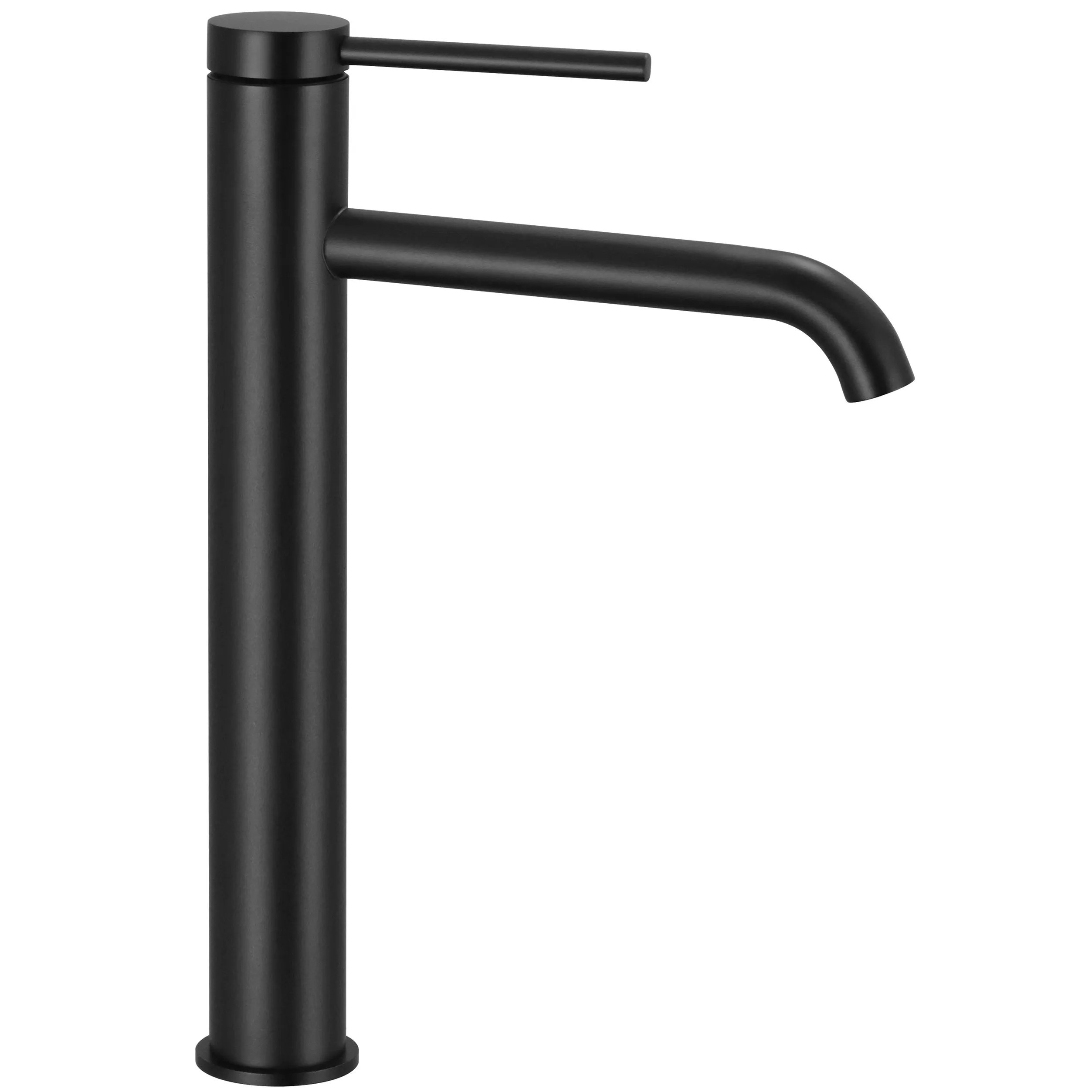 1 Umývadlová batéria REA CLIF BLACK MAT HIGH – Obrázok 1