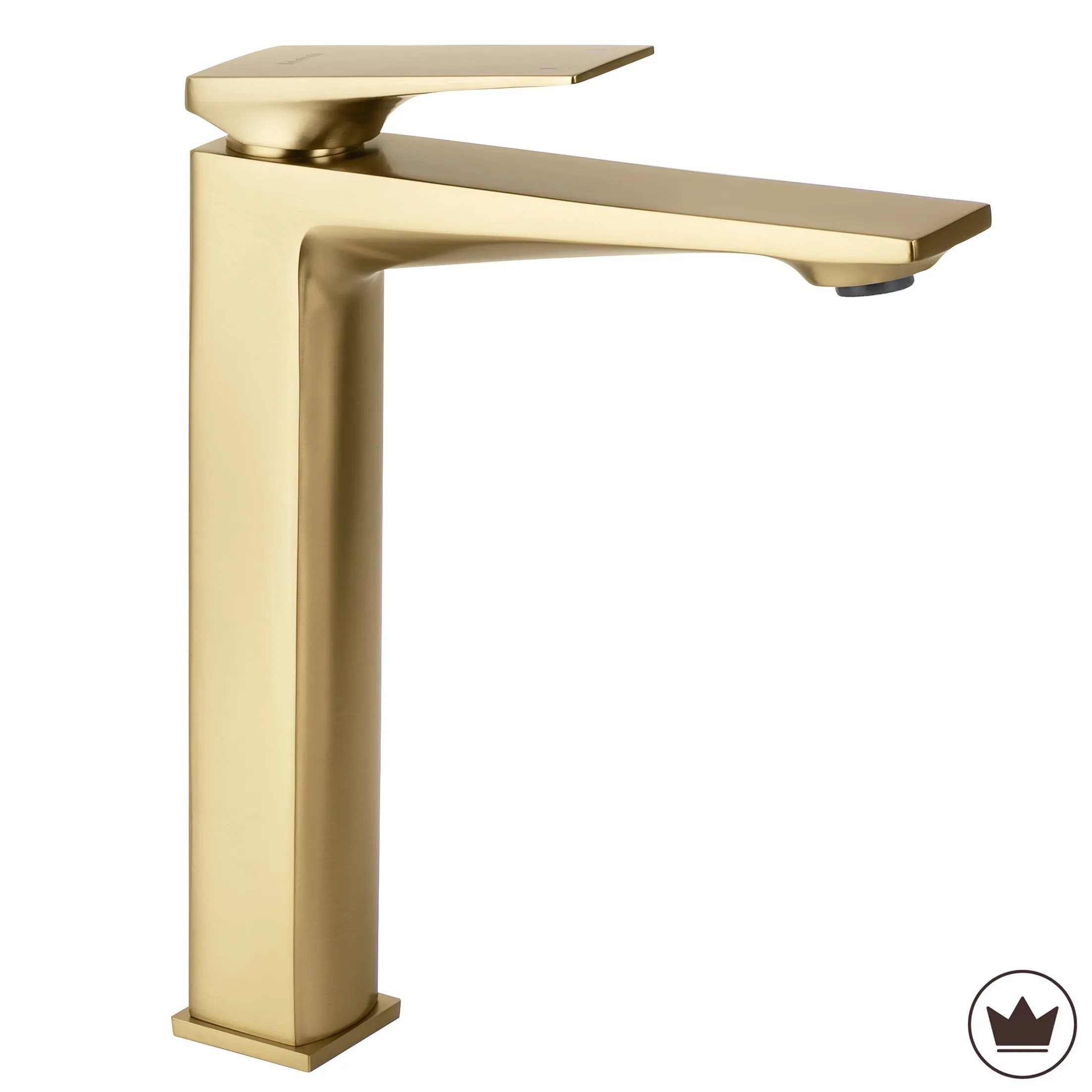 1 Umývadlová batéria PREMIUM REA Prime Brush Gold High – Obrázok 1