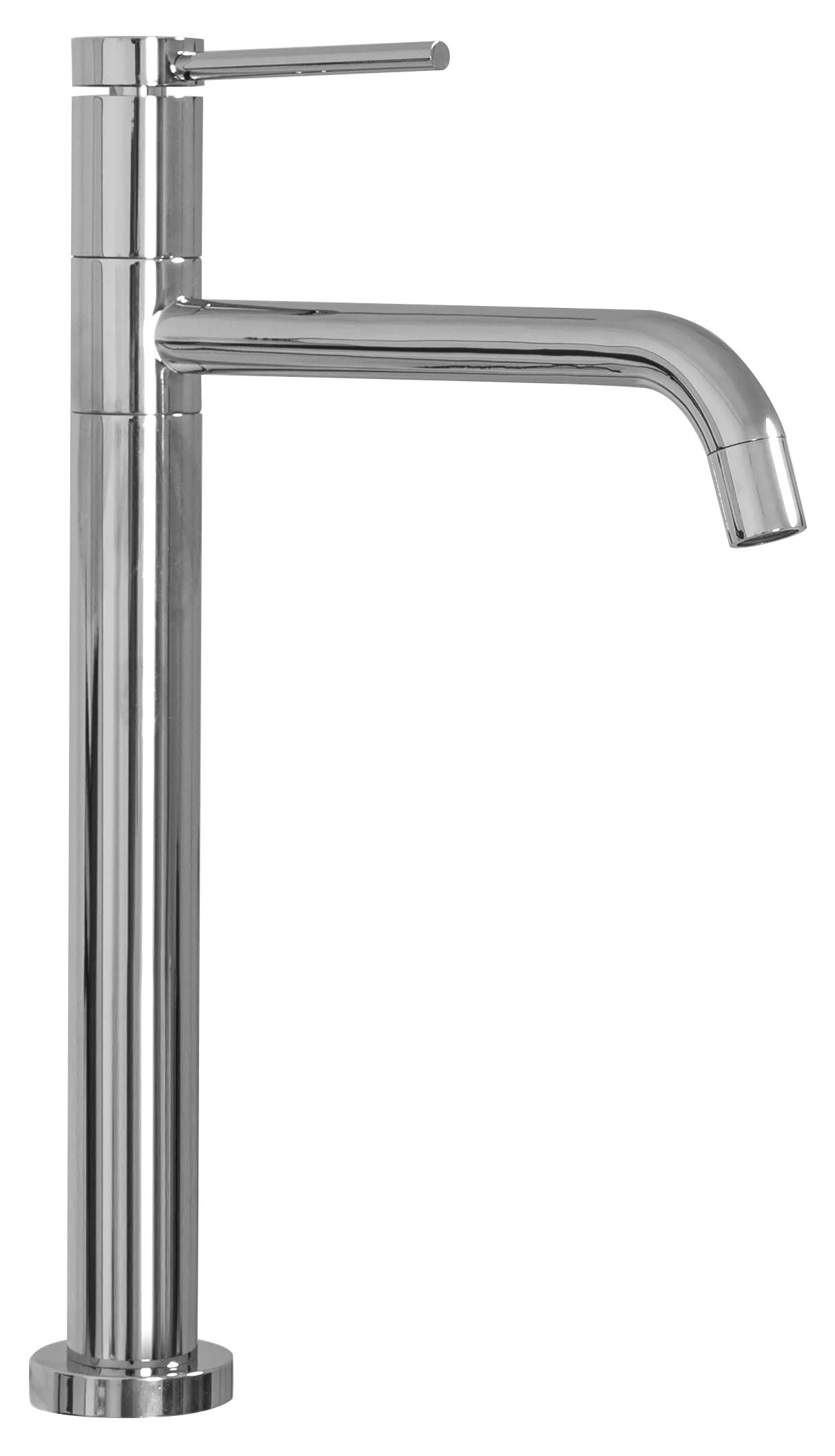 1 REA LUGANO SLIM Umývadlová batéria Chrome Vysoká – Obrázok 1