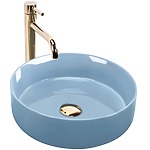 Umývadlo na dosku Rea SAMI L.BLUE SHINY