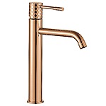 Umývadlový faucet Rea Lungo Diamond Copper vysoký