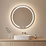 Zrkadlo LED 70cm Modern – Obrázok 2