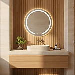 Zrkadlo LED 50cm Modern – Obrázok 2