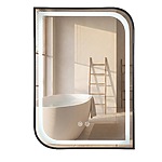 Zrkadlo LED ZONE 70X50 BLACK – Obrázok 2