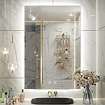 Zrkadlo LED SQR 50x100cm – Obrázok 2