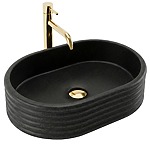 Umývadlo na dosku Nicoletta Black – Obrázok 2