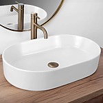 Umývadlo na dosku Rea NADIA 60 WHITE MATT – Obrázok 2