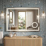 Zrkadlo LED 80x60cm HAVEN – Obrázok 2