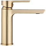 Umývadlová batéria REA ARGUS GOLD BRUSH nízka – Obrázok 2