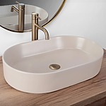 Umývadlo na dosku Rea NADIA 60 BEIGE MATT – Obrázok 2