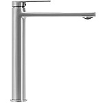 Umývadlová batéria Rea Verso Nickel Brush INOX high – Obrázok 2