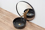 Umývadlová batéria REA LUMI Gold Vysoký – Obrázok 2