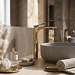 Umývadlová batéria PREMIUM REA Vision Gold High – Obrázok 3