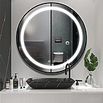 Zrkadlo LED 50cm MMJ Black – Obrázok 3