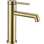 Umývadlová batéria REA Foss GOLD BRUSH nízka – Obrázok 3