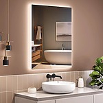 Zrkadlo LED SQR 50x100cm – Obrázok 3