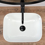 Umývadlo na dosku Rea Demi Mini White – Obrázok 3