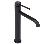 Umývadlová batéria REA CLIF BLACK MAT HIGH – Obrázok 3
