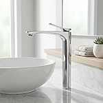 Umývadlová batéria PREMIUM REA Vision Chrome High – Obrázok 3