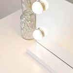 Zrkadlo LED HOLLYWOOD White 80x60 – Obrázok 3