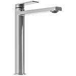 Umývadlová batéria Rea Verso Nickel Brush INOX high – Obrázok 3