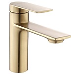 Umývadlová batéria REA STORM GOLD BRUSH Low – Obrázok 3