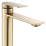 Umývadlová batéria REA STORM GOLD BRUSH High – Obrázok 3