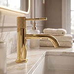 Umývadlová batéria Venti Gold Low – Obrázok 6