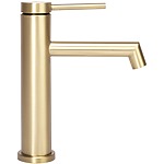 Umývadlová batéria REA Foss GOLD BRUSH nízka – Obrázok 4