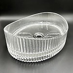 Umývadlo na dosku Rea Harper Transparent – Obrázok 4