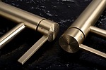 Umývadlová batéria REA Foster Brush Gold Low – Obrázok 4