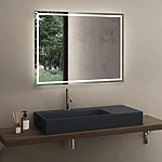 Umývadlo REA Archi 90 CM Grey MATT na dosku - konglomerát – Obrázok 4