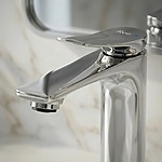 Umývadlová batéria PREMIUM REA Vision Chrome Low – Obrázok 4