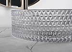 Umývadlo na dosku REA CRISTAL Light Grey – Obrázok 4