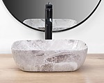 Umývadlo na dosku REA BELINDA Mini stone matt – Obrázok 4